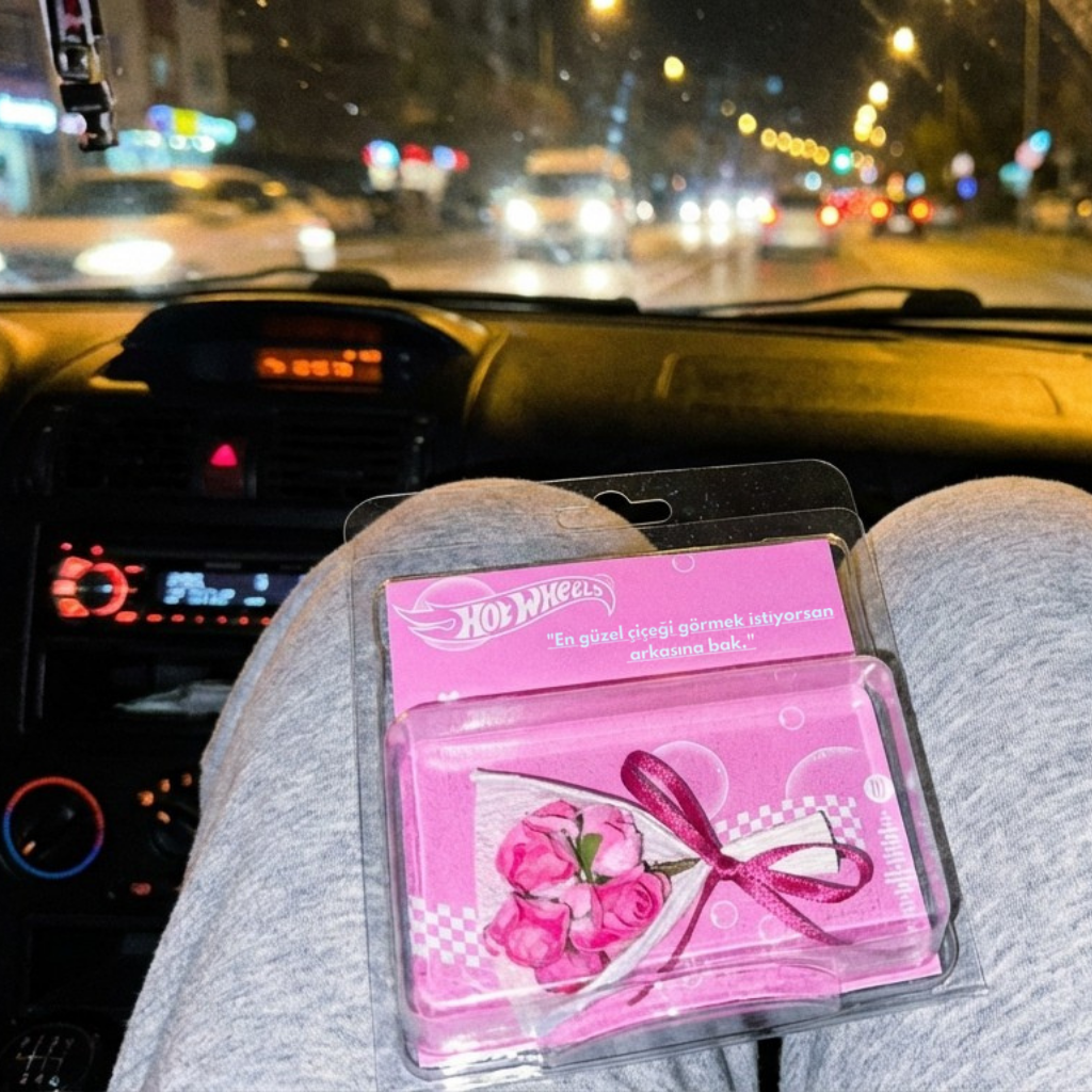 'En Güzel Çiçek Sensin' Konseptli Aynalı Hediye