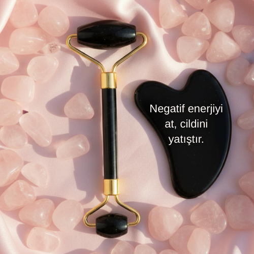 Siyah Yeşim & Gua Sha Taşı